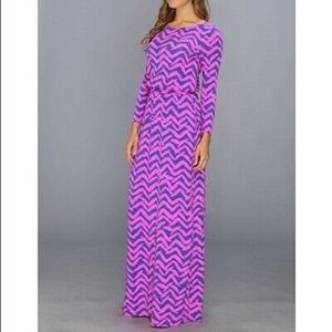 Lilly Pulitzer Nigella Maxi Dress I Got Lucky NEW